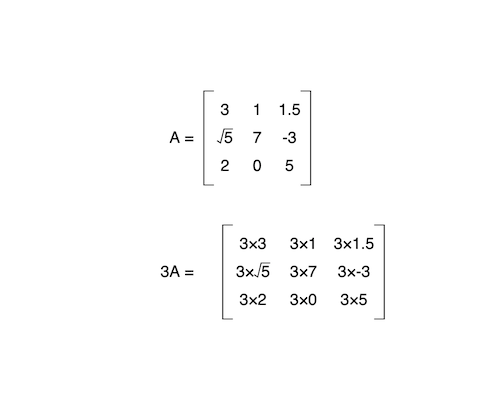 Multiplication By A Scalar